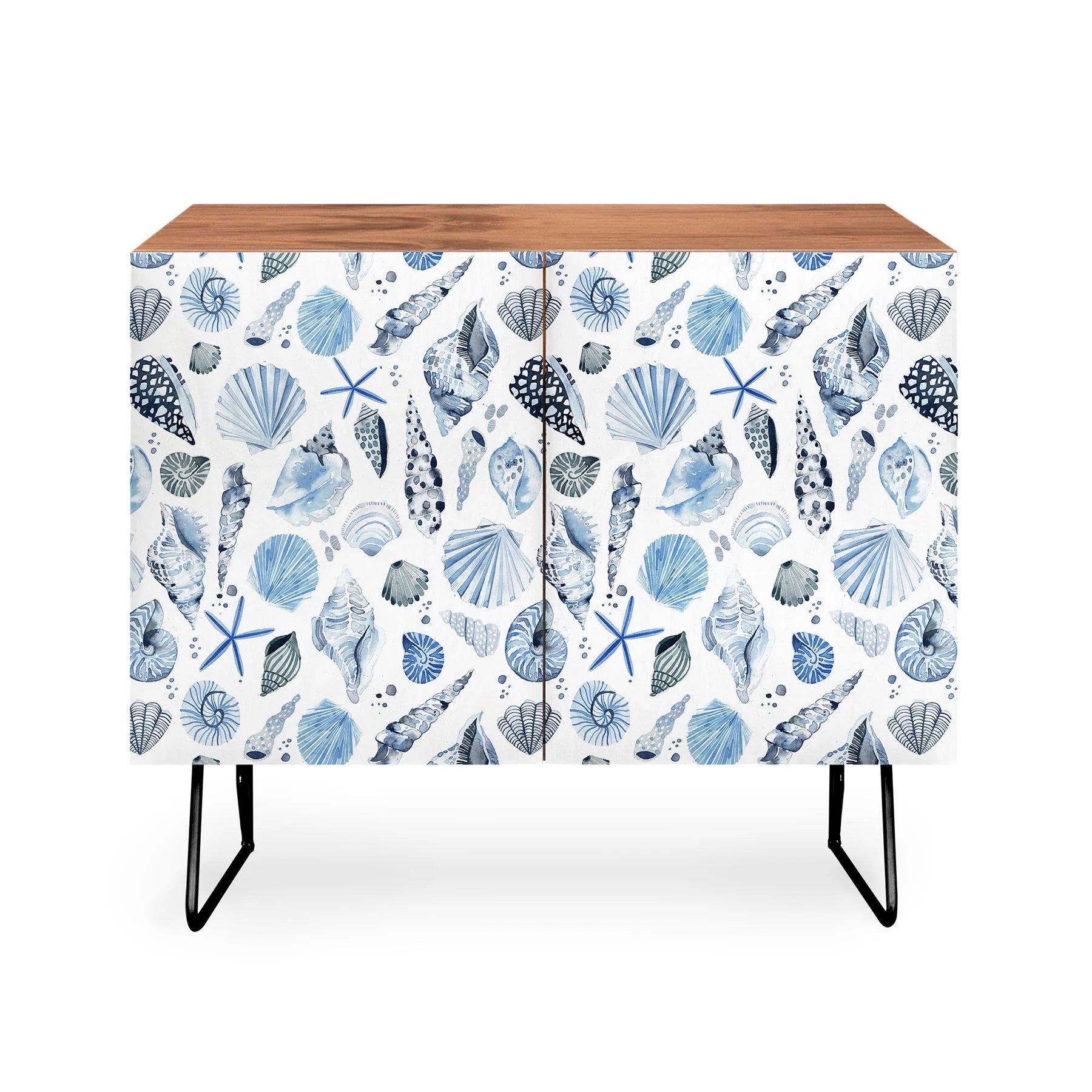 Sea Shells Ocean Marine Credenza