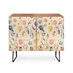 Sea Shells Ocean Marine Coastal Sand Credenza