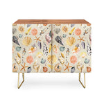 Sea Shells Ocean Marine Coastal Sand Credenza