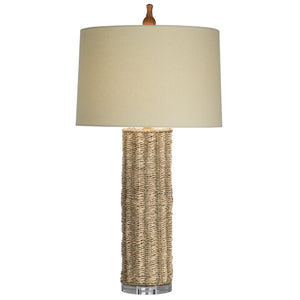Sanibel Table Lamp with Oatmeal Linen Shade