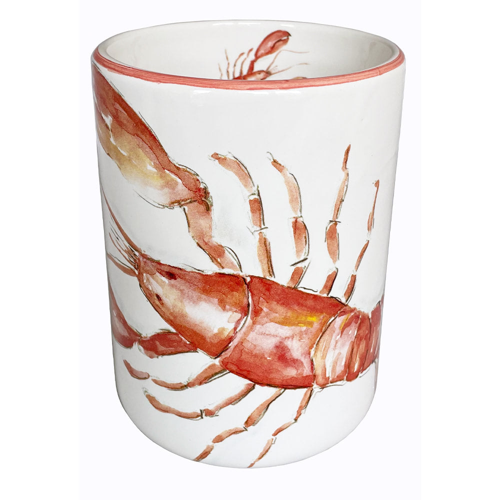 Lobster Wine Bottle Holder / Utensil Holder / Vase