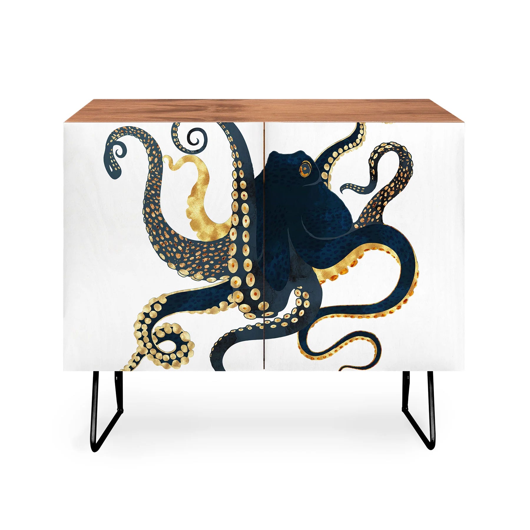 Metallic Octopus IV Credenza