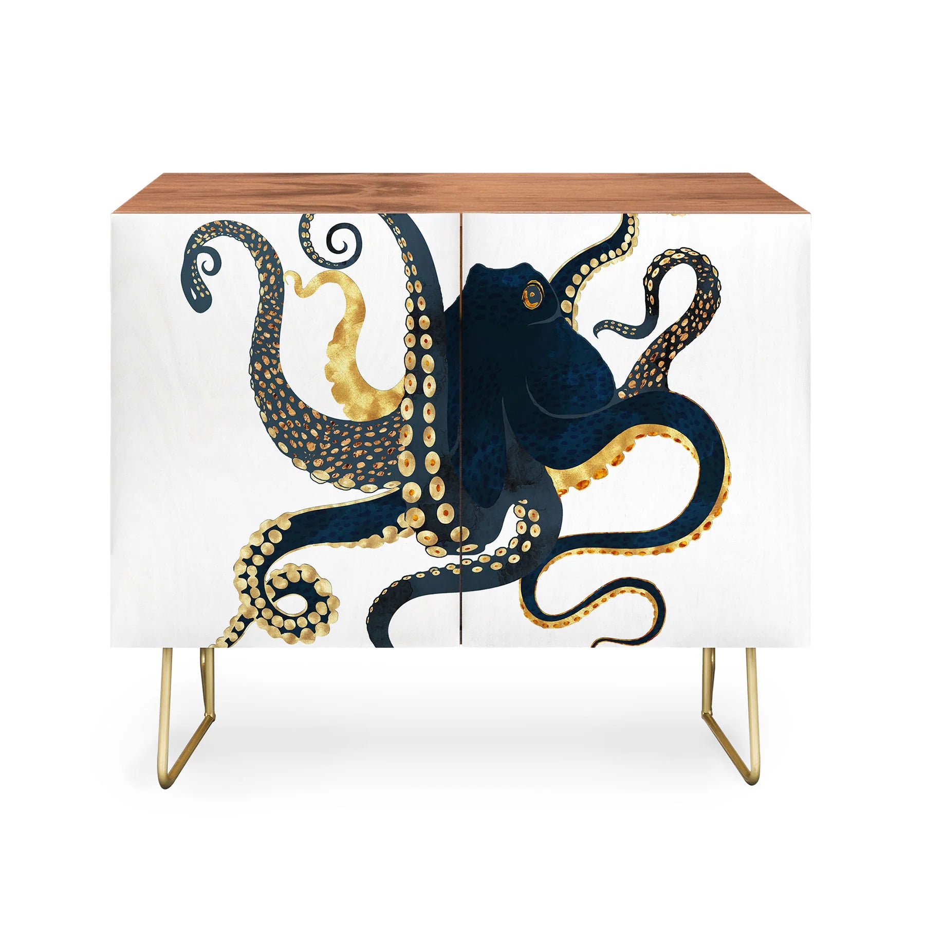 Metallic Octopus IV Credenza