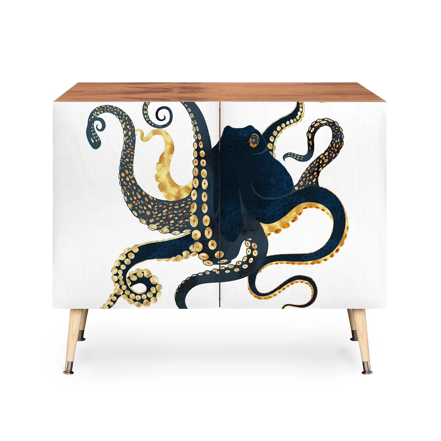 Metallic Octopus IV Credenza