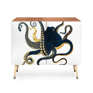 Metallic Octopus IV Credenza