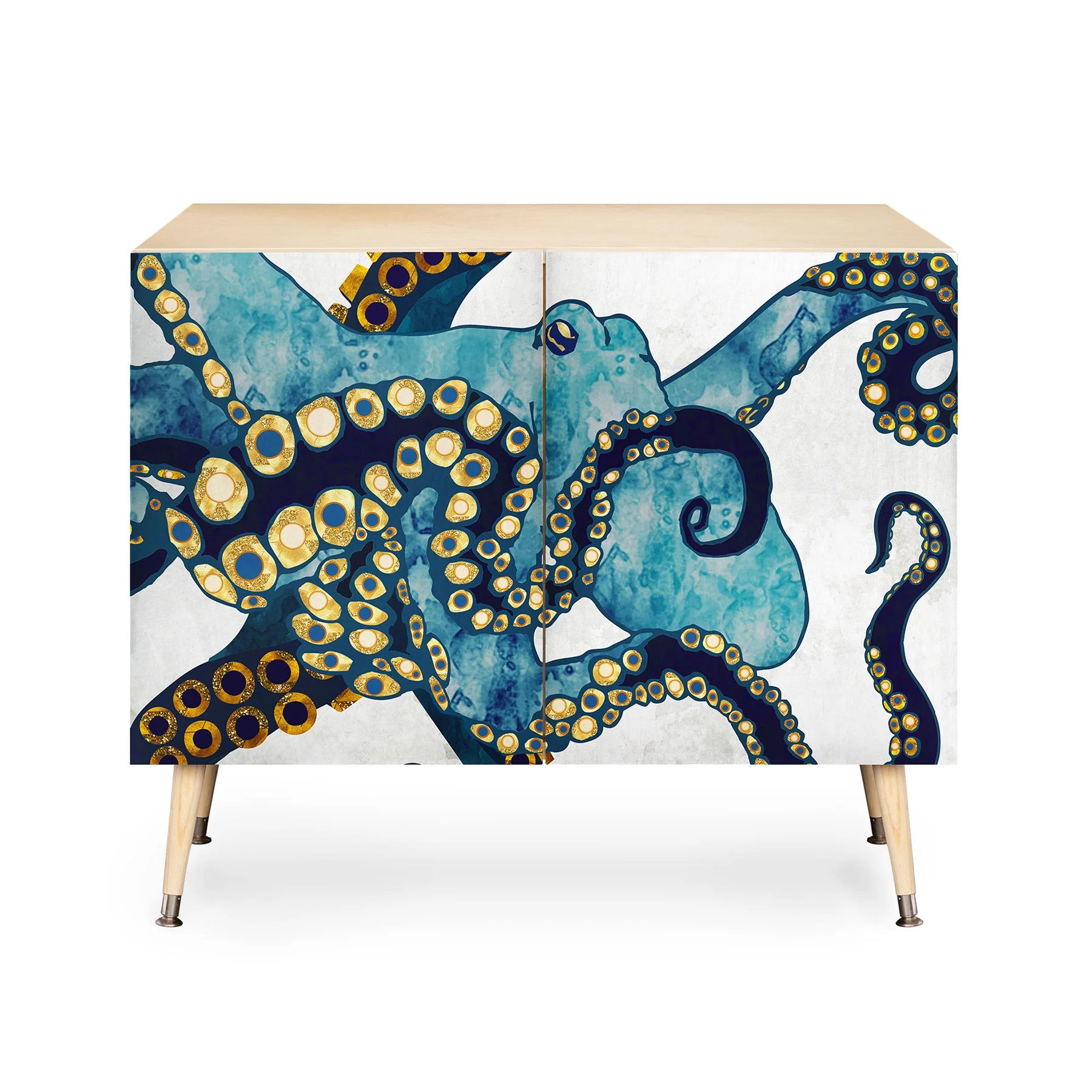 Metallic Octopus VI Credenza