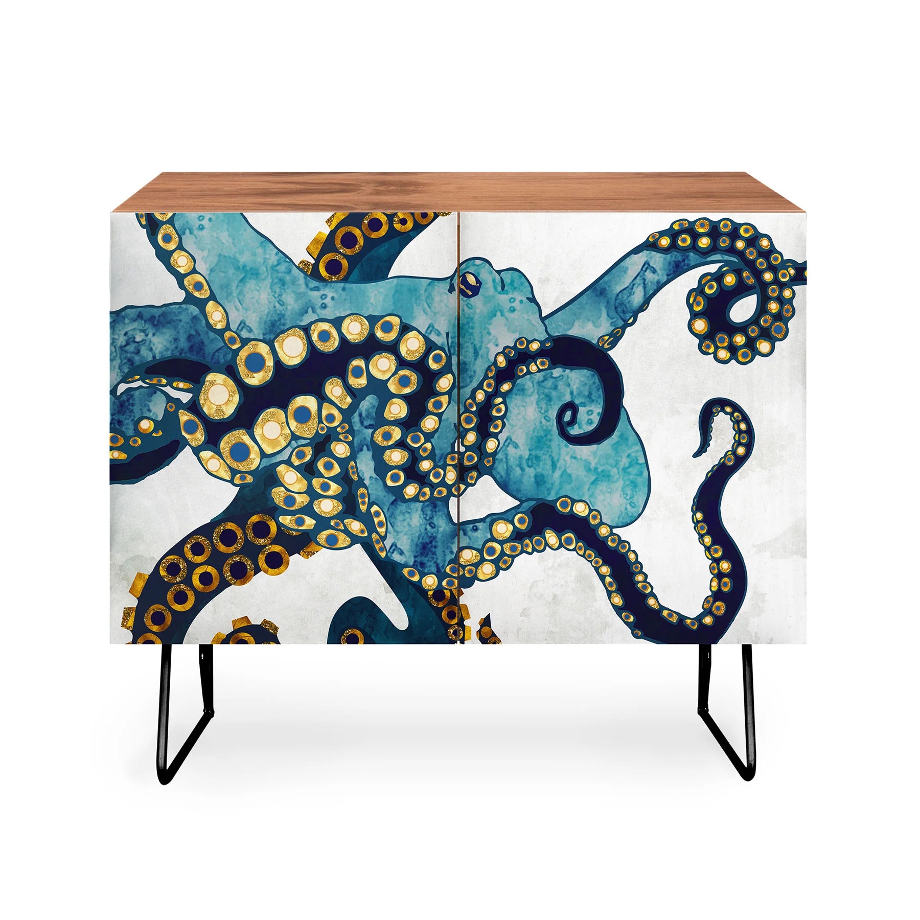 Metallic Octopus VI Credenza