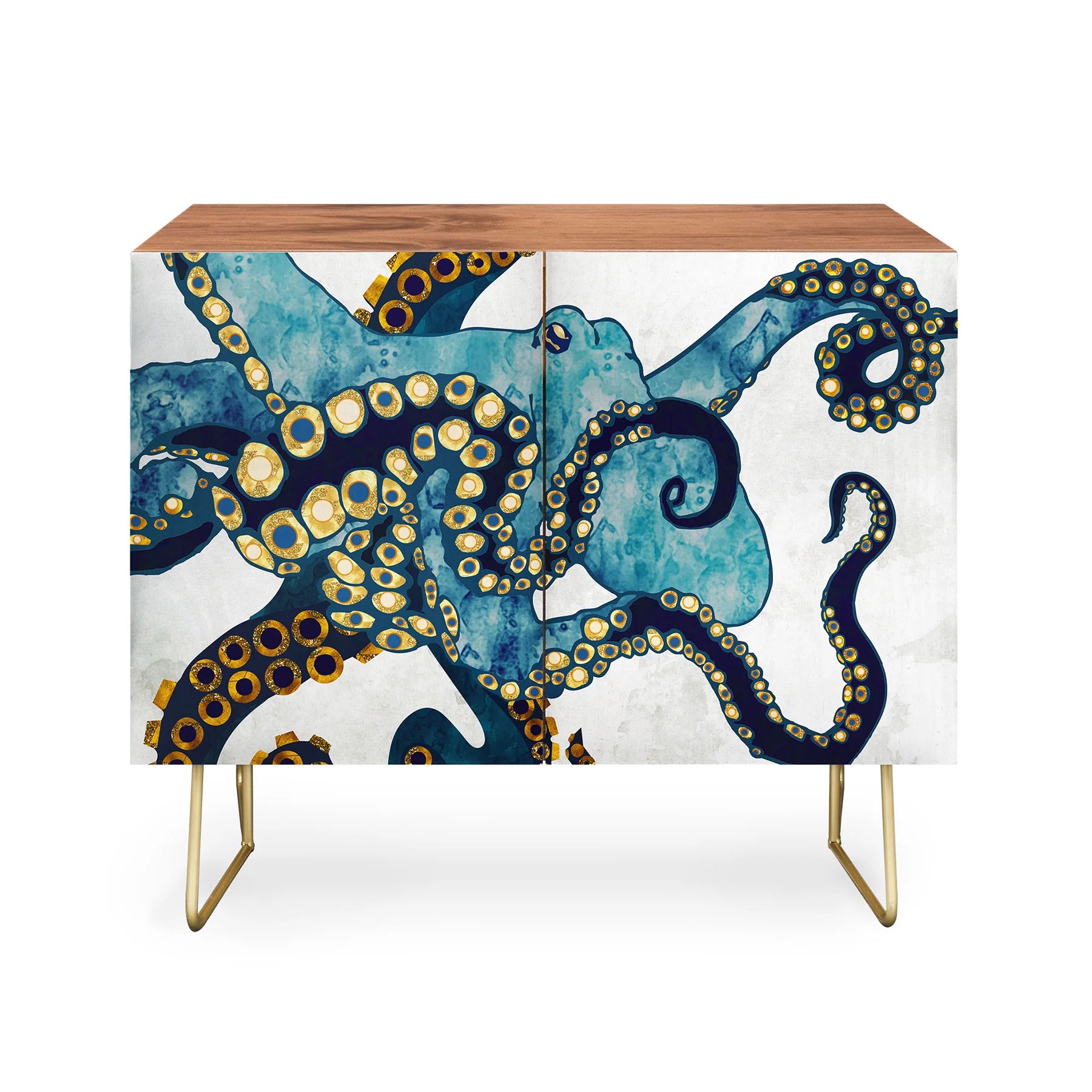 Metallic Octopus VI Credenza