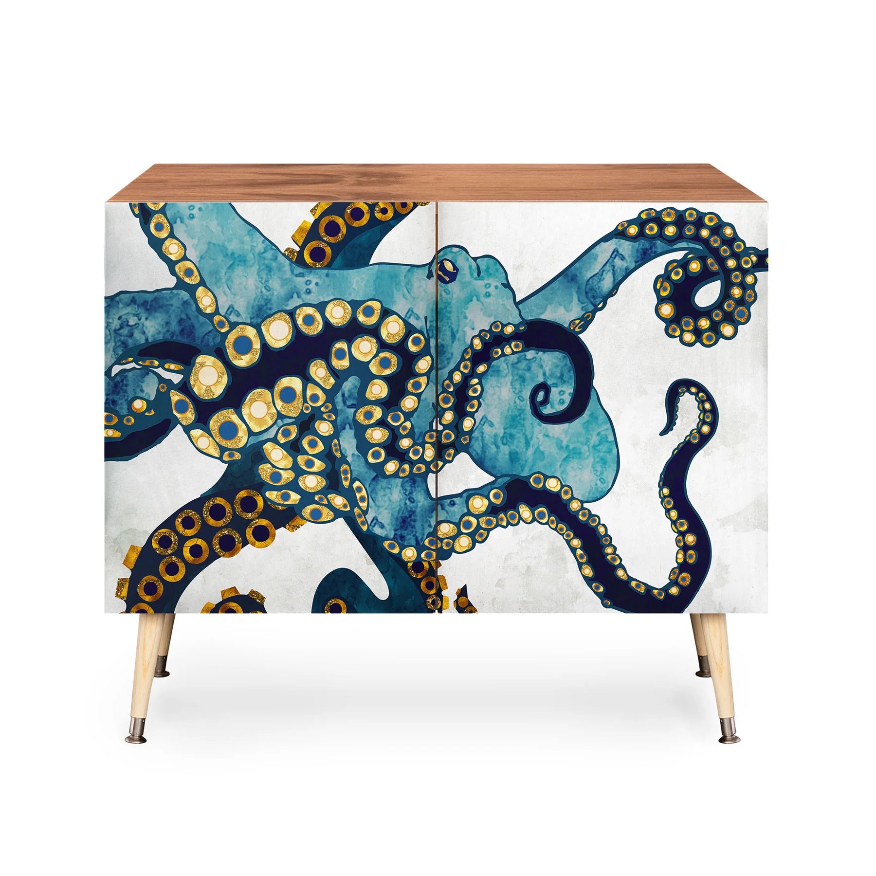 Metallic Octopus VI Credenza