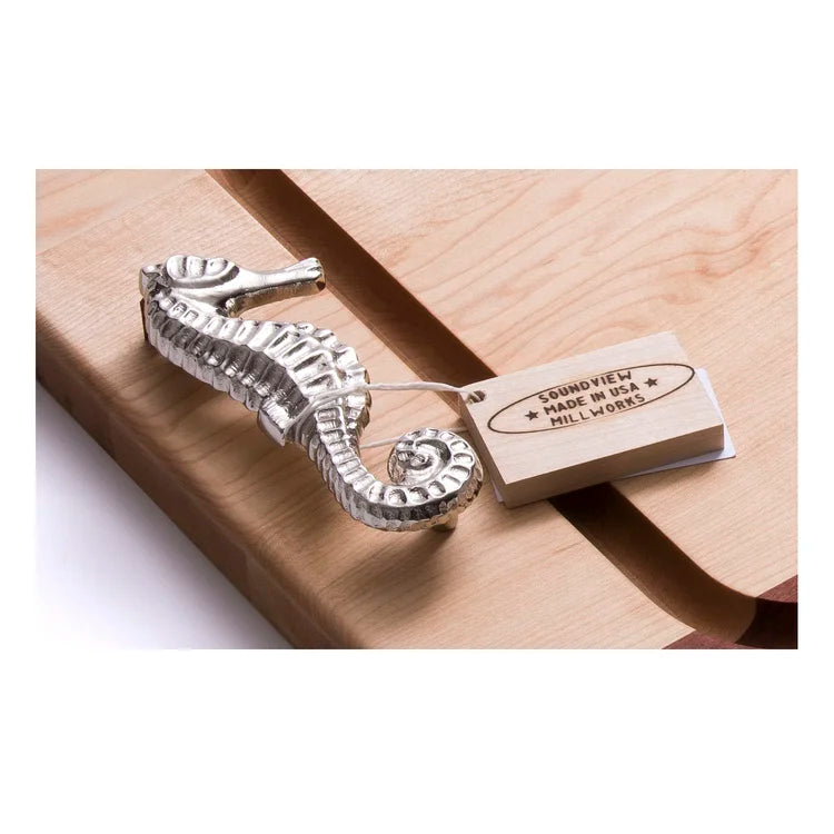 Double Handle Seahorse Charcuterie Board