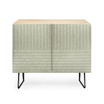 Lines Linen Sage Credenza