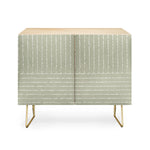 Lines Linen Sage Credenza