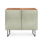 Lines Linen Sage Credenza