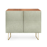Lines Linen Sage Credenza