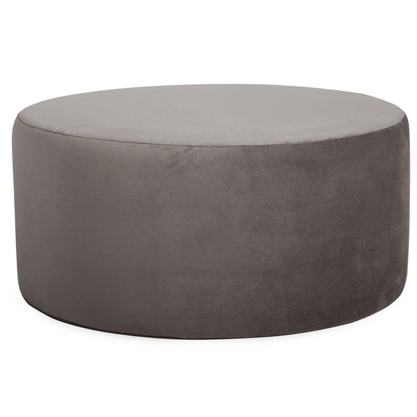 Bella Pewter Ottoman in 3 Sizes