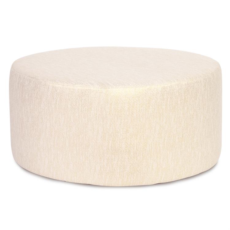 Glam Snow Ottoman in 3 Sizes