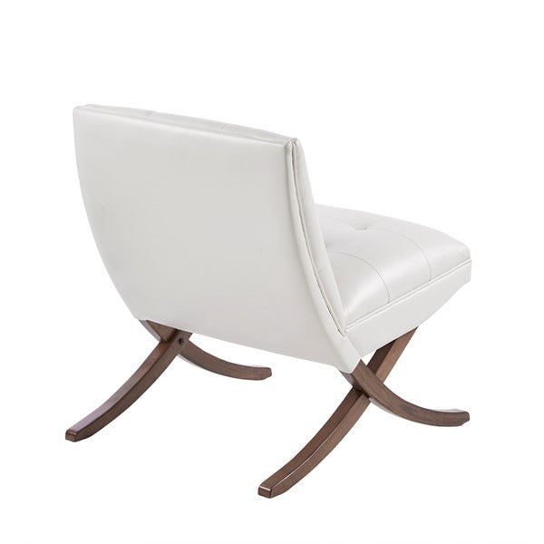 Mid-Century Lounge Chair - White