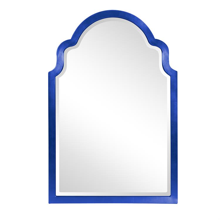 Sultan Mirror - Glossy Royal Blue 24" W x 36" H