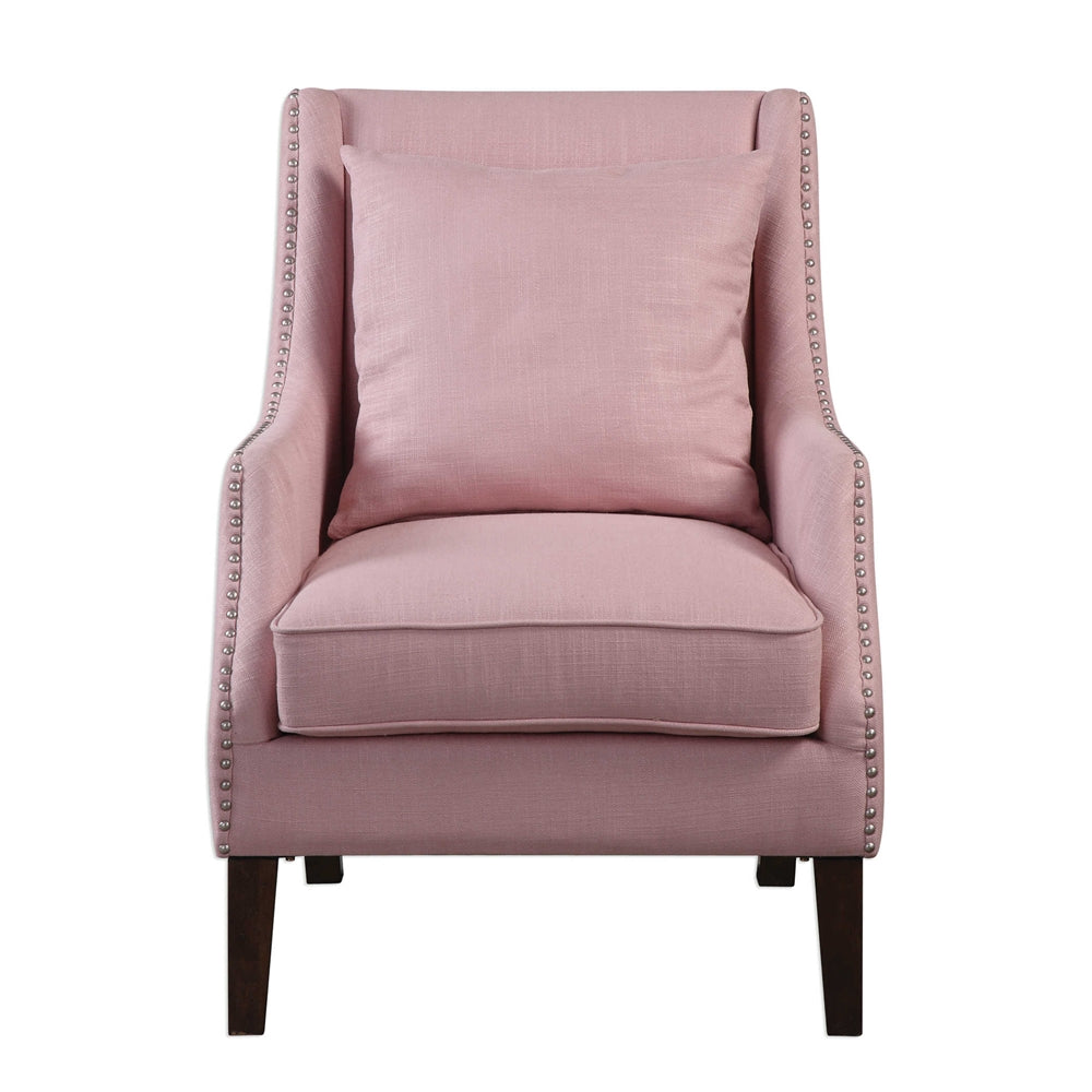 Shell Pink Arm Chair