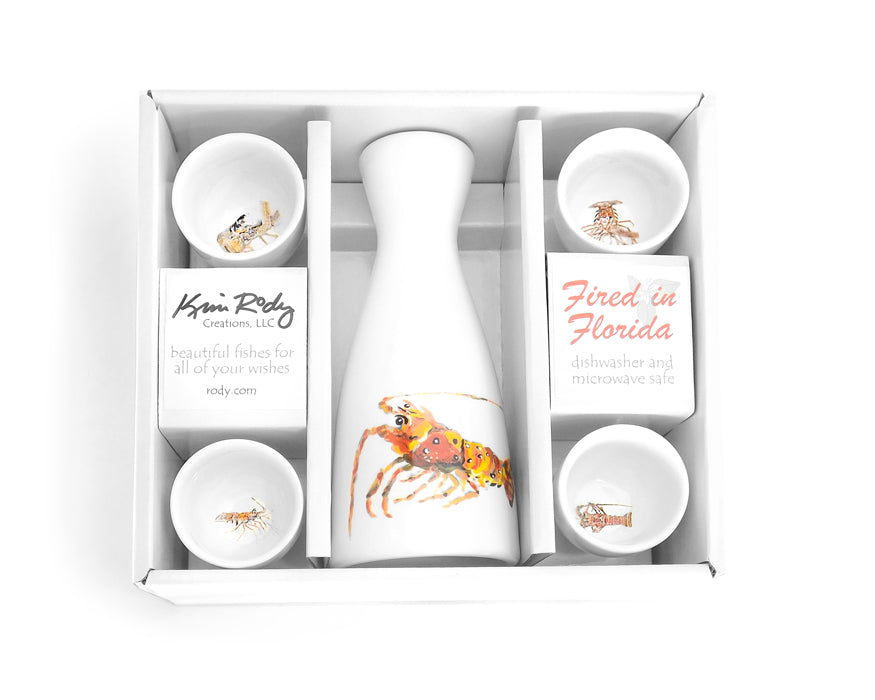 Lobster Sake Boxed Set by Kim Rody