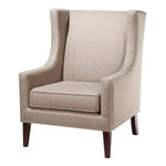 Classic Wing Back Chair - Taupe