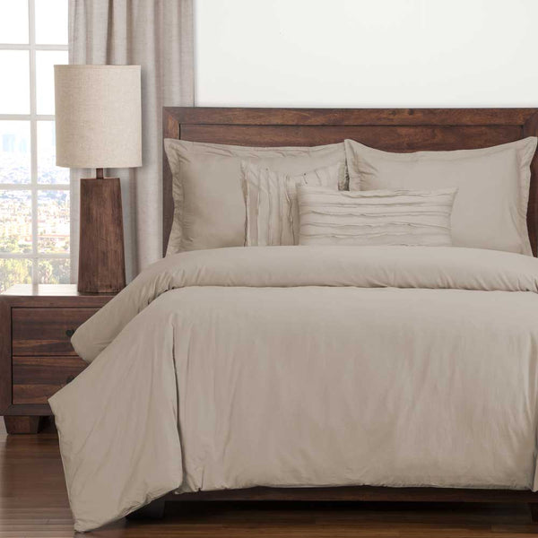 Classic Cotton Almond Bedding Collection