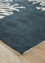Bough Out Navy Indoor-Outdoor Area Rug