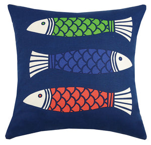 Colorfish Outdoor Pillow  20 in.