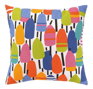 Colorful Buoys Outdoor Pillow 20 in.