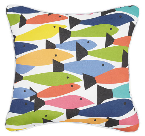 Fish School Pillow 20 in.