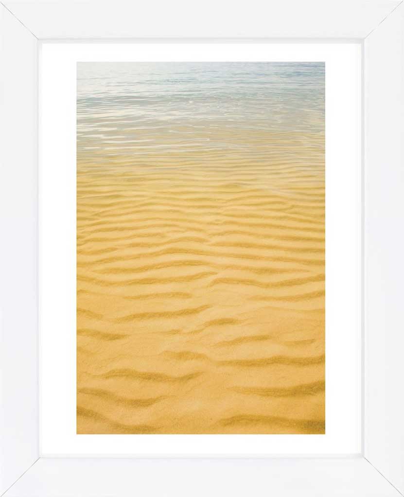 Ripples in the Sand  Framed Art Print -  Artist  Michael Hudson