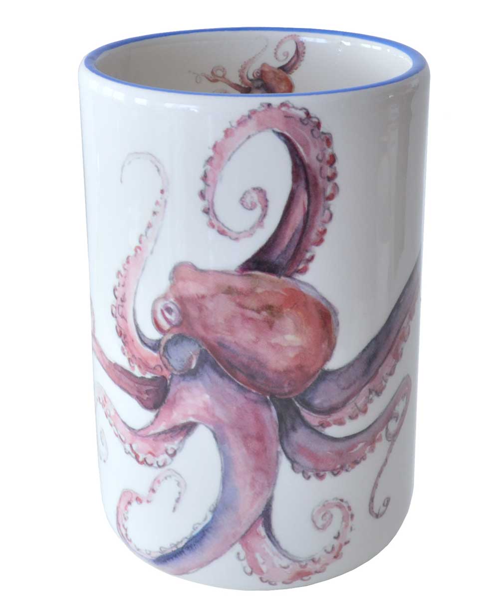 Octopus Wine Bottle Holder / Utensil Holder / Vase