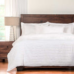 Tattered Cotton White Bedding Collection