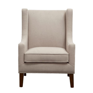 Classic Wing Back Chair - Linen