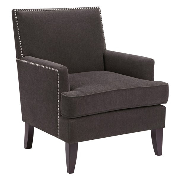 Arm Club Chair - Charcoal