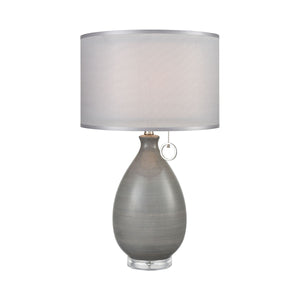 Clothilde Grey Table Lamp